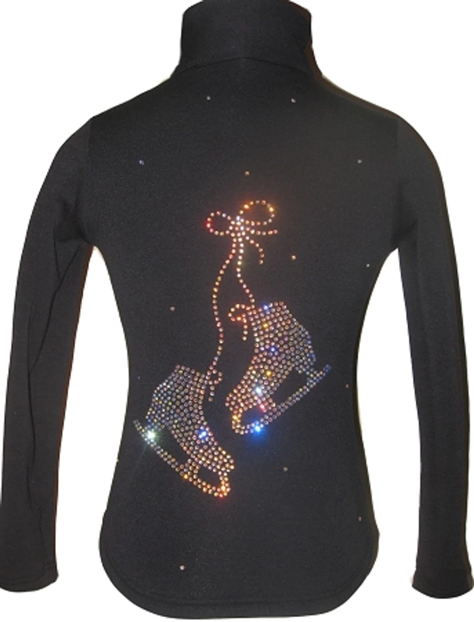 Ice Skating Jacket With "Pair Of Skates" Rhinestone Applique (10% OFF, Size CL) 3 Ice Skating Jacket With "Pair Of Skates" Rhinestone Applique (10% OFF, Size CL)