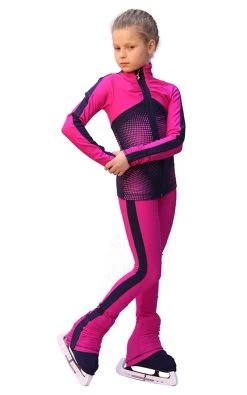IceDress Figure Skating Pants- Jump (Fuchsia With Gray-Blue Stripes) 8 IceDress Figure Skating Pants- Jump (Fuchsia With Gray-Blue Stripes) -Figure Skating Shop 02f73b940ef9 01571 39756 41407 02843 83093 85005.1582466716
