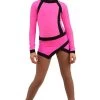 IceDress Figure Skating Dress - Thermal - IceSports (Hot Pink And Black) -Figure Skating Shop 0428b9a572a4 32402 66542 38356.1582448351