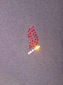 Black Jacket With "Skate" Applique 9 Black Jacket With "Skate" Applique -Figure Skating Shop 046 17882.1667938355