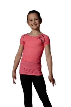 Elite Xpression - Performance Short Sleeve Shirt-Coral