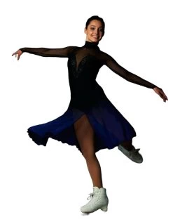 Elite Xpression - Passionate Purple Dance Dress (15% OFF, Size Medium)