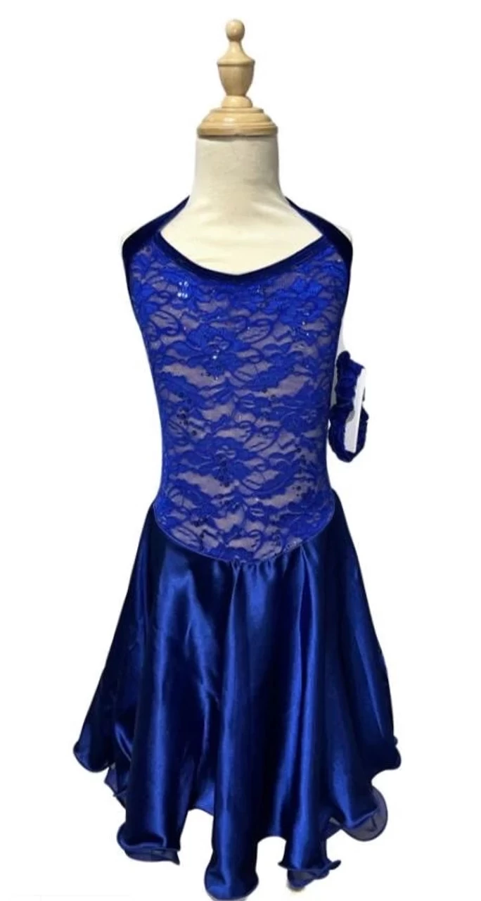 Elite Xpression - Royal Blue Xpression Dance Dress 3 Elite Xpression - Royal Blue Xpression Dance Dress