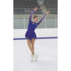 Jerry's Ice Skating Dress - 23 Blue Iris Dress