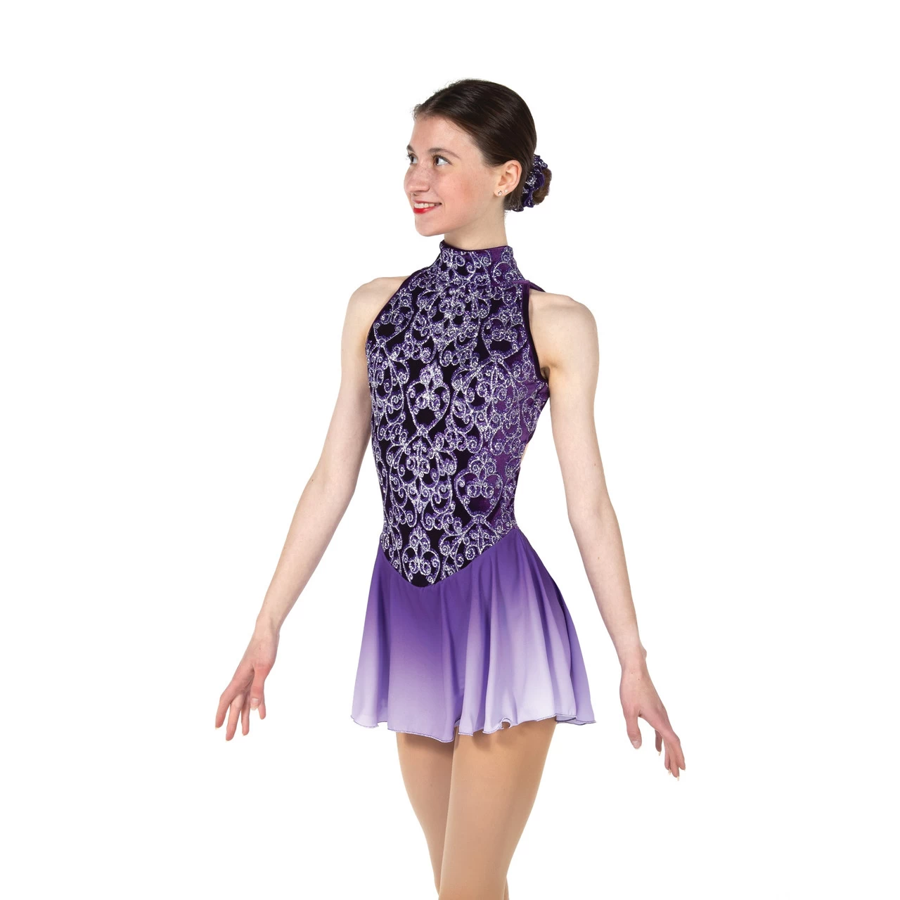 Jerry's Ice Skating Dress - 25 Clematis Dress (Purple Mist) 3 Jerry's Ice Skating Dress - 25 Clematis Dress (Purple Mist)