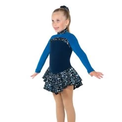 Jerry's Ice Skating Dress - 192 Fleece Aria Dress (Navy/Blue)