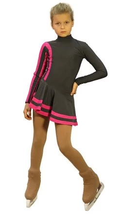 IceDress Figure Skating Dress - Thermal - Star (Dark Grey And Fuchsia) -Figure Skating Shop 105f7ece331e6ba03ac32d93102a8b4a 18469 92710 78856 22069 89293 98157.1582447263