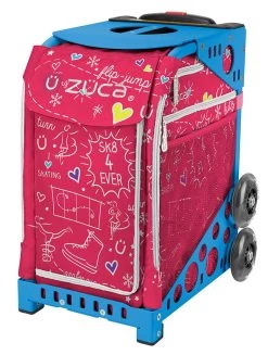 Zuca Sport Bag - Pink SK8 21 Zuca Sport Bag - Pink SK8 -Figure Skating Shop 12775 12819.1660151588