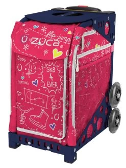 Zuca Sport Bag - Pink SK8 19 Zuca Sport Bag - Pink SK8 -Figure Skating Shop 12779 69131.1660151588