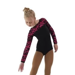 IceDress Thermal Body - Harmony ( Black With Hot Pink) -Figure Skating Shop 14d203fe5533 33762 20119 62564.1582512742