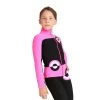 IceDress Figure Skating Outfit - Thermal - Bubble Gum (Black, Hot Pink)