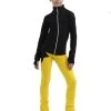 IceDress Figure Skating Jacket - Thermal - Disco Dance (Black With Yellow) -Figure Skating Shop 1 34666 32130.1582487901