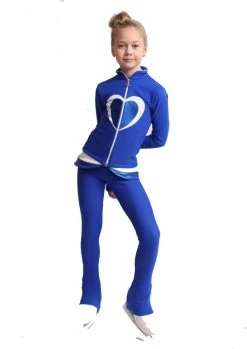 IceDress Figure Skating Outfit - Thermal - Tutti Frutti(Cornflower, White) -Figure Skating Shop 1 66561 09149 33579.1582510549