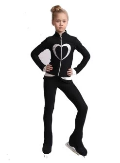 IceDress Figure Skating Outfit - Thermal - Tutti Frutti(Black With Silver)