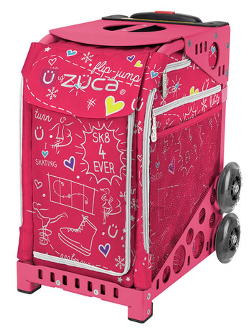 Zuca Sport Bag - Pink SK8 3 Zuca Sport Bag - Pink SK8
