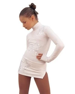 IceDress Figure Skating Dress - Thermal - Super Star (White With Rhinestones) 7 IceDress Figure Skating Dress - Thermal - Super Star (White With Rhinestones) -Figure Skating Shop 267d0320fc36 48588 30023 68137.1582437602