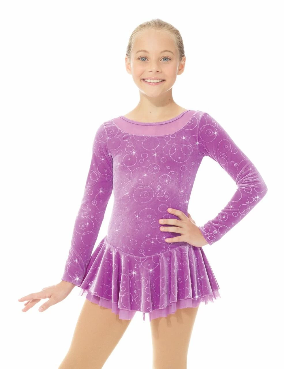 Mondor Figure Skating Dress 2762 - Bubbles 3 Mondor Figure Skating Dress 2762 - Bubbles