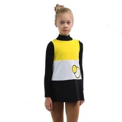 IceDress - Thermal Sundress - Rainbow (Yellow, White, Black) -Figure Skating Shop 292135639a76 90434 62150 59151.1582513781