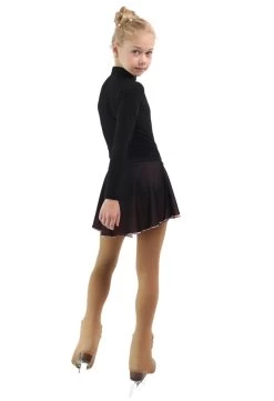 IceDress - Figure Skating Skirts - Harmony (Black With Light Pink ) -Figure Skating Shop 2e36c6e270f7 94179 28702 28438.1582510159