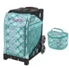 Zuca Sport Bag - Kokomo Mermaid W/Lunchbox (Limited Edition/Black Non-Flashing Wheels Frame)