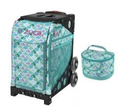 Zuca Sport Bag - Kokomo Mermaid W/Lunchbox (Limited Edition/Aqua Frame) -Figure Skating Shop 3 90518.1679506120