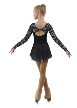 IceDress Figure Skating Dress - Thermal - Harmony (Black With White) -Figure Skating Shop 3d301f9eff59 81078 86920 76541.1582510377