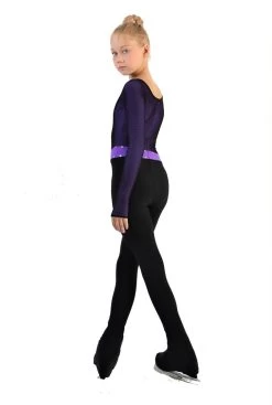 IceDress - Figure Skating Training Overalls - Vector (Purple) -Figure Skating Shop 4.1672311487 85401.1672314596