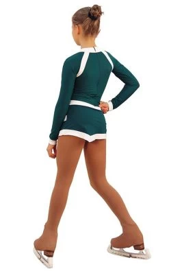 IceDress Figure Skating Dress - Thermal - IceSports (Dark Blue And White) 7 IceDress Figure Skating Dress - Thermal - IceSports (Dark Blue And White) -Figure Skating Shop 4342b2851e92 82016 14835 10935.1582489181