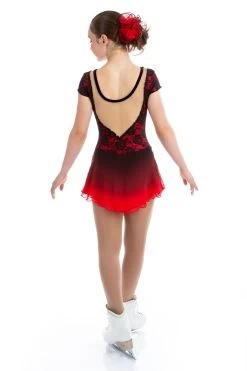 Elite Xpression - Red Dreamer Dress -Figure Skating Shop 448cc632cdb7 27360.1679679509