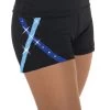 456 X-Bling Ice Skating Shorts Blue
