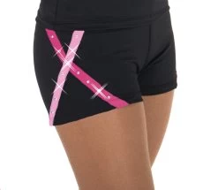 456 X-Bling Ice Skating Shorts Pink