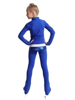 IceDress Figure Skating Outfit - Thermal - Tutti Frutti(Cornflower, White) -Figure Skating Shop 4 93994 59445.1582434063