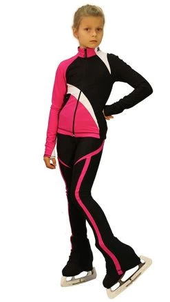 IceDress - IceDress Figure Skating Thermal Pants - Split (Fuchsia)