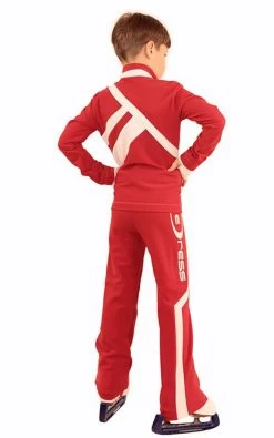IceDress Figure Skating Outfit - Thermal - IceDress For Boys(Red With White) -Figure Skating Shop 5026d08f61e3 26892 40472.1582432193