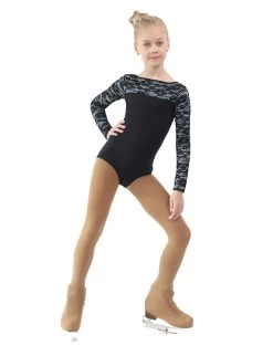 IceDress Thermal Body - Harmony ( Black With Pearl Blue) -Figure Skating Shop 54c6231185f6 52777 32964 69629.1582511138