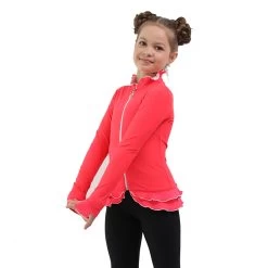 IceDress Figure Skating Outfit - Thermal - Minx (Coral, White. Black) -Figure Skating Shop 54ed9b5af612 64939 40367 35807.1582512021
