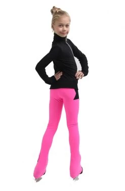 IceDress Figure Skating Jacket - Thermal - Disco Dance (Black With Hot Pink) -Figure Skating Shop 5 41846 26643 60156.1582511033
