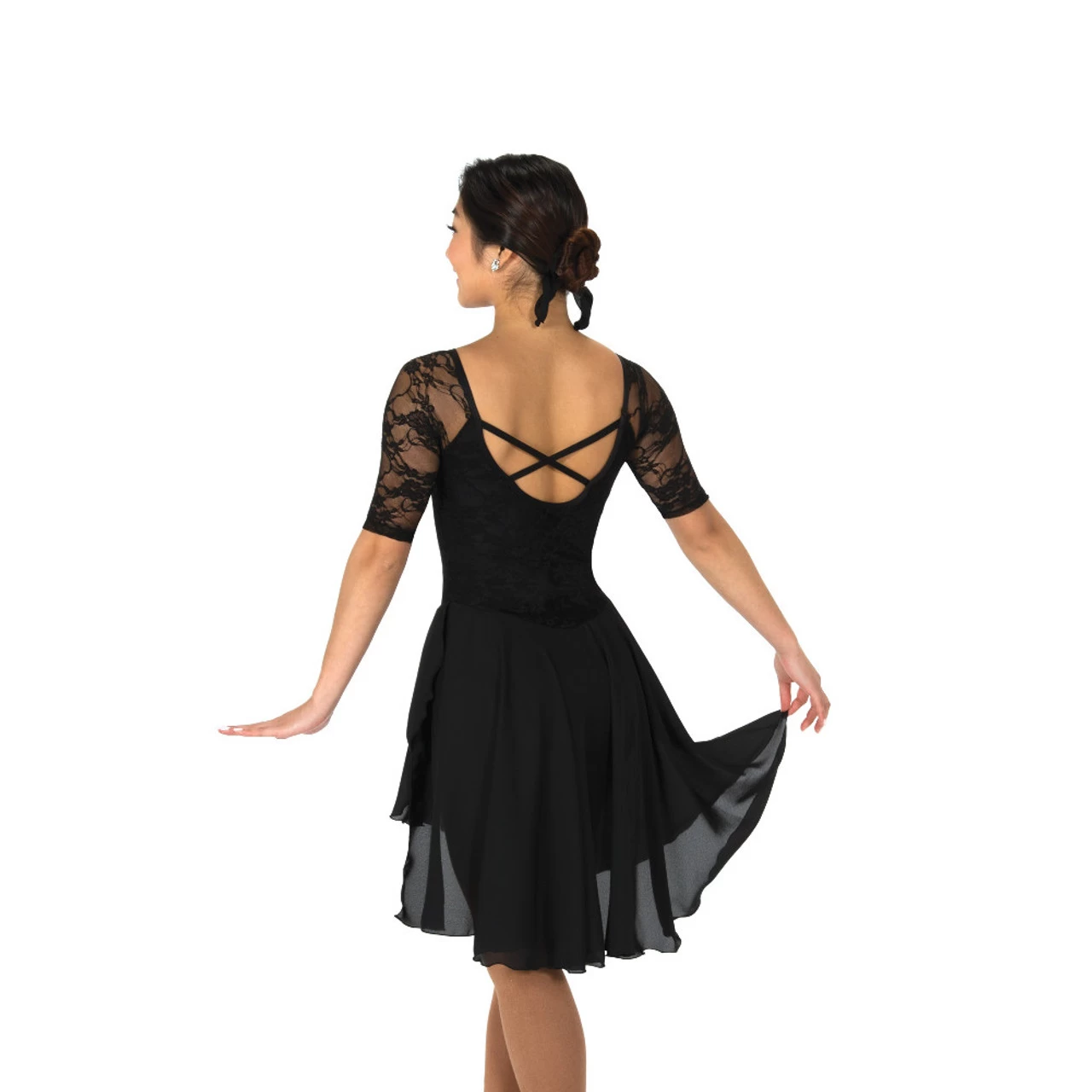 Jerry's Ice Skating Dress - 95 Classic Lace Dance (Black) 4 Jerry's Ice Skating Dress - 95 Classic Lace Dance (Black) - Image 2