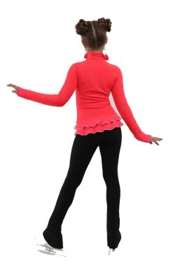 IceDress Figure Skating Outfit - Thermal - Minx (Coral, White. Black) -Figure Skating Shop 5d7bbd2d226b 46545 81692.1582487968