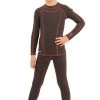 IceDress - Figure Skating Thermal Underwear For Boys (25% OFF, Size CXS, Dark Grey Melange With Red Stitchingark Grey Melange With Red Stitching)