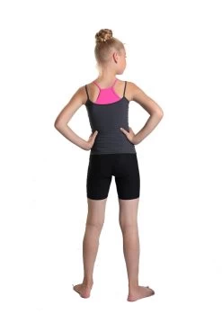 IceDress - Two-color Figure Skating Cami Top (Grey And Pink) -Figure Skating Shop 6.1672310760 86880.1672314484