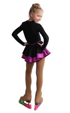 IceDress Figure Skating Dress - Thermal - Duet (Black With Purple) -Figure Skating Shop 685cf05dd9da 17534 38884 30850 60871.1582527717