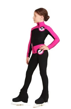 IceDress Figure Skating Jacket - Thermal - Bubble Gum (Black, Fuchsia) -Figure Skating Shop 6c8d4af5d083 56356 68029.1601498524