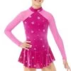 Mondor Mock Neck Glitter Figure Skating Dress 2764 - North Star -Figure Skating Shop 72983.1634992304