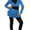 IceDress - Figure Skating Skirts - Butterfly (Blue)
