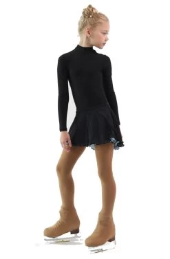 IceDress - Figure Skating Skirts - Harmony (Black With Pearl Blue ) -Figure Skating Shop 7a78d5a2d71f 36404 81439 25120.1582513409