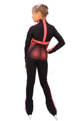 IceDress Ice Skating Pants- Jump (25% OFF, Black With Coral Stripes, Size CXS) -Figure Skating Shop 7b7b8330a926 21631 62172 90304 28348 01601 74432.1680039228