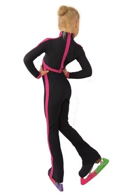 IceDress - Figure Skating Training Overalls - Sport Style (Dark Gray-Blue With Fuchsia) -Figure Skating Shop 7d53ac02c37e 87448 76290 79804.1582475659