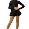 IceDress Figure Skating Dress - Thermal - Serpentine (Black With Black Lycra) 1 IceDress Figure Skating Dress - Thermal - Serpentine (Black With Black Lycra) -Figure Skating Shop 7e865671d168 70177 27520 03657.1582464838