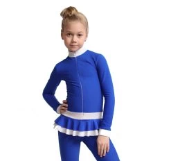IceDress Figure Skating Overalls - Thermal - Valley (Cornflower With White) -Figure Skating Shop 89d47247469a 79278 46403 63268 94159.1582515137